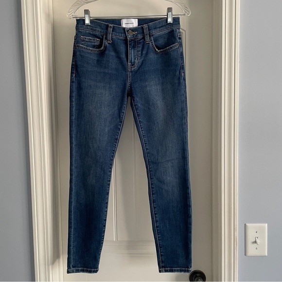 Current/Elliot 26 Mid Rise Skinny Jeans ~ Stretch Classic - Picture 2 of 10